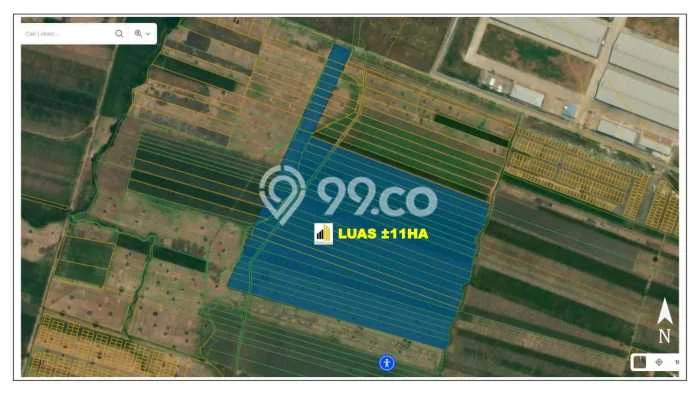 Lahan untuk Dijual di Ciledug Cirebon Luas 110000m2 Lahan untuk Dijual di Ciledug Cirebon Luas 110000m2