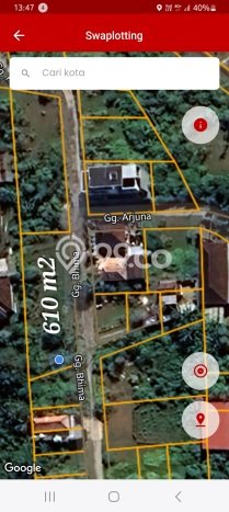 Tanah Dijual Area Strategis di Kutuh Badung 610m2 Tanah Dijual Area Strategis di Kutuh Badung 610m2