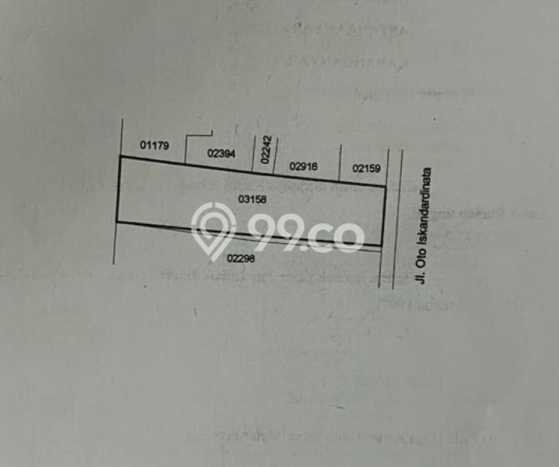 Tanah Dijual Area Strategis di Otista Bandung 317m2 Tanah Dijual Area Strategis di Otista Bandung 317m2