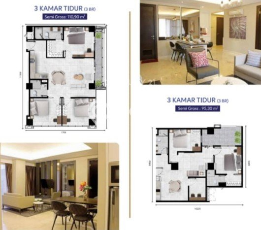 Paling Dicari! Apartemen Eksklusif Dijual di Bintaro Punya 3 Bedroom Paling Dicari! Apartemen Eksklusif Dijual di Bintaro Punya 3 Bedroom