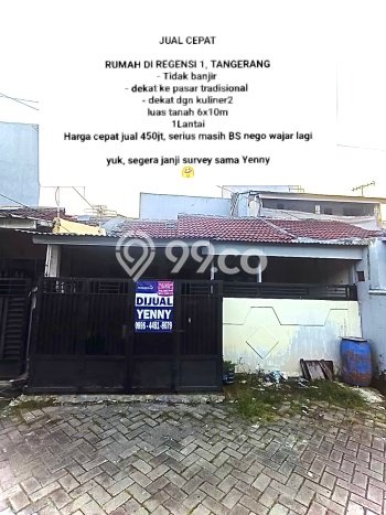 Rumah Minimalis Dijual Lokasi Tangerang 2 Kamar dengan Luas Tanah 60m2 Rumah Minimalis Dijual Lokasi Tangerang 2 Kamar dengan Luas Tanah 60m2