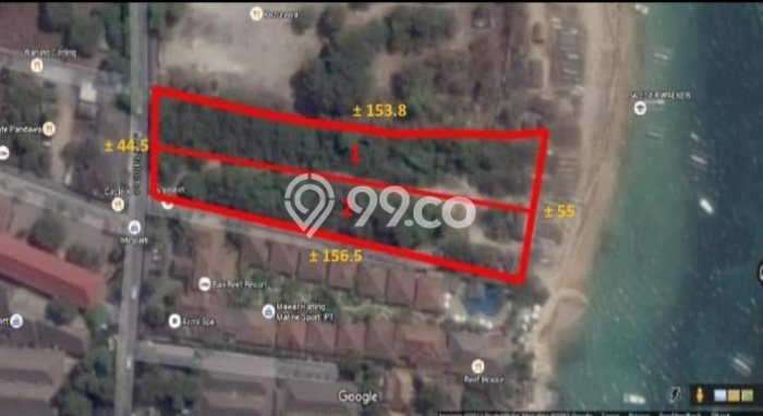 Tanah Dijual Area Strategis di Tanjung Benoa Badung 6630m2 Tanah Dijual Area Strategis di Tanjung Benoa Badung 6630m2