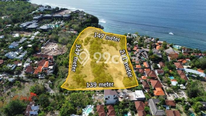 Untuk Dijual Tanah 39500m2 di Uluwatu, Badung Untuk Dijual Tanah 39500m2 di Uluwatu, Badung