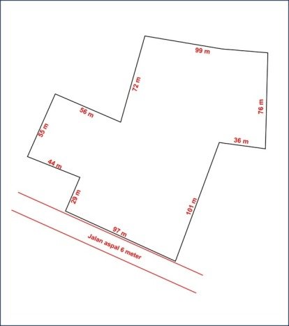 Tanah Kavling untuk Dijual di Kuta Badung 18570m2 Tanah Kavling untuk Dijual di Kuta Badung 18570m2