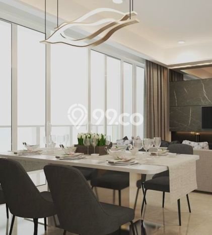 Hunian Apartemen High-Class untuk Dijual di Jakarta Pusat dengan 3 BR & 2 Kamar Mandi Hunian Apartemen High-Class untuk Dijual di Jakarta Pusat dengan 3 BR & 2 Kamar Mandi