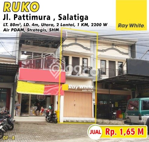 Area Ramai! Ruko Dijual di Sidorejo untuk Bisnis Luas Bangunan 80m2 Area Ramai! Ruko Dijual di Sidorejo untuk Bisnis Luas Bangunan 80m2