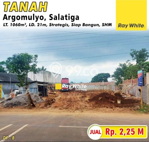 Tanah di Argomulyo, Salatiga Luas 1060m2 Dijual Segera Tanah di Argomulyo, Salatiga Luas 1060m2 Dijual Segera
