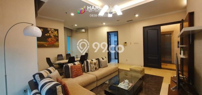 Apartemen Nyaman untuk Disewa, 3 Kamar di Jakarta Selatan Apartemen Nyaman untuk Disewa, 3 Kamar di Jakarta Selatan