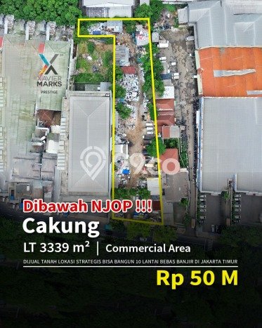 Tanah Kavling di Cakung Dijual dengan Luas 3339m2 Tanah Kavling di Cakung Dijual dengan Luas 3339m2