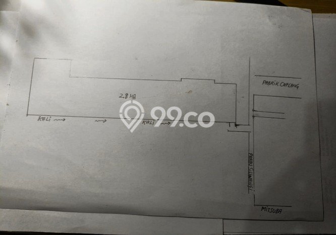 Tanah Dijual Lokasi Jati Uwung, Tangerang Luas 28000m2 Legalitas Aman Tanah Dijual Lokasi Jati Uwung, Tangerang Luas 28000m2 Legalitas Aman