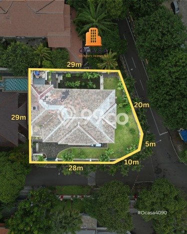 Hunian Eksklusif Siap Huni LT 945m2 di Kebayoran Baru, Jakarta Selatan Hunian Eksklusif Siap Huni LT 945m2 di Kebayoran Baru, Jakarta Selatan
