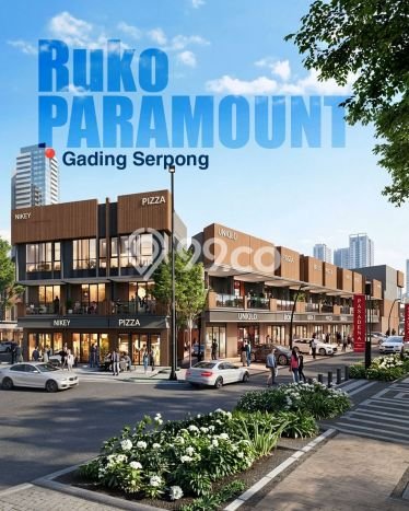 Unit Ruko Dijual di Pagedangan Tangerang Luas Tanah 58m2, Luas Bangunan 103m2 Unit Ruko Dijual di Pagedangan Tangerang Luas Tanah 58m2, Luas Bangunan 103m2