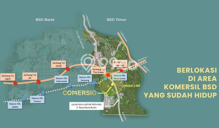 Ruko Komersial Dijual di Serpong Tangerang Selatan LT 50m2 & LB 90m2 Ruko Komersial Dijual di Serpong Tangerang Selatan LT 50m2 & LB 90m2