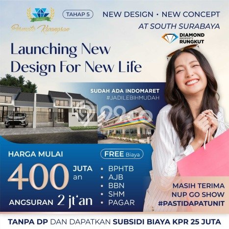 Rumah 2 KT 1 KM di Lokasi Strategis Waru, Sidoarjo Rumah 2 KT 1 KM di Lokasi Strategis Waru, Sidoarjo
