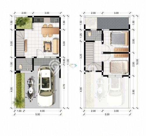 Rumah Minimalis LB/LT 50m2/50m2 Dijual di Surabaya Kota, Surabaya Rumah Minimalis LB/LT 50m2/50m2 Dijual di Surabaya Kota, Surabaya
