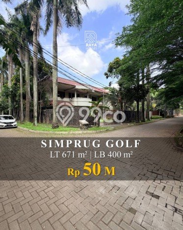For Sale! Premium House LT 671m2 Desain Modern di Simprug For Sale! Premium House LT 671m2 Desain Modern di Simprug