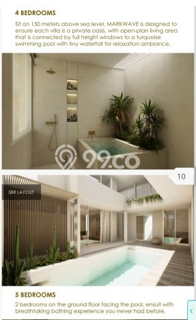 Vila Premium di Kuta Selatan, Area 105m2m², Dekat Kuta Selatan, Badung, Badung Vila Premium di Kuta Selatan, Area 105m2m², Dekat Kuta Selatan, Badung, Badung