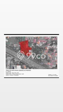 Dijual Tanah di Jakarta Selatan, Luas 7000m2 - Dijual Tanah di Jakarta Selatan, Luas 7000m2 -