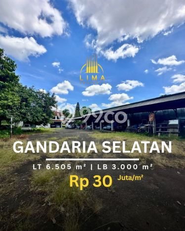 Tanah Dijual Lokasi Cilandak, Jakarta Selatan dengan Luas Tanah 6505m2 dan Status SHM Tanah Dijual Lokasi Cilandak, Jakarta Selatan dengan Luas Tanah 6505m2 dan Status SHM