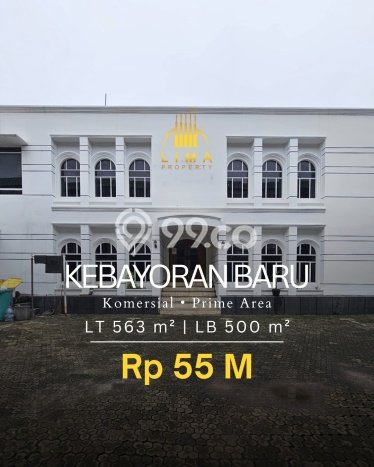 Komersial Paling Dicari LB 500m2 Dijual di Kebayoran Baru Komersial Paling Dicari LB 500m2 Dijual di Kebayoran Baru