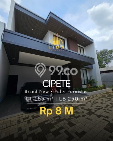 Hunian Elit LB 250m2 Siap Huni Desain Elegan di Cipete, Jakarta Selatan Hunian Elit LB 250m2 Siap Huni Desain Elegan di Cipete, Jakarta Selatan
