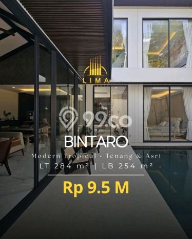 Jual Rumah Mewah Megah Dengan View Eksklusif di Bintaro, Tangerang Selatan Jual Rumah Mewah Megah Dengan View Eksklusif di Bintaro, Tangerang Selatan