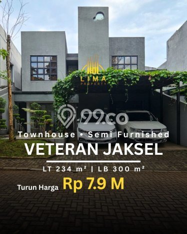 For Sale! Luxury House LT 234m2 Desain Elegan di Veteran For Sale! Luxury House LT 234m2 Desain Elegan di Veteran