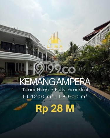 Dijual Rumah Mewah Elegan Dengan View Eksklusif di Ampera, Jakarta Selatan Dijual Rumah Mewah Elegan Dengan View Eksklusif di Ampera, Jakarta Selatan