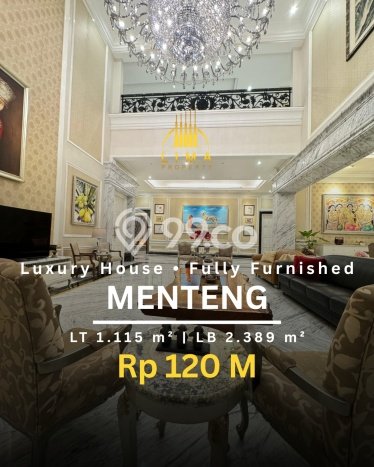 Siap Huni Hunian Elit 5 Kamar di Menteng Dekat ke Mana Saja Siap Huni Hunian Elit 5 Kamar di Menteng Dekat ke Mana Saja