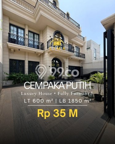 For Sale Rumah Mewah Exclusive di Cempaka Putih, Jakarta Pusat For Sale Rumah Mewah Exclusive di Cempaka Putih, Jakarta Pusat