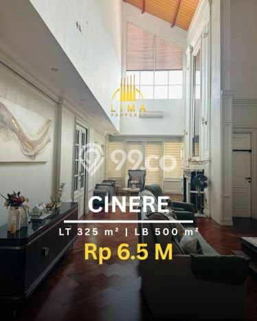 Hunian Mewah Siap Huni LT 325m2 di Cinere, Depok Hunian Mewah Siap Huni LT 325m2 di Cinere, Depok