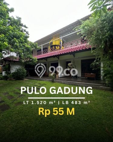 Hunian Mewah Dijual LT 1520m2 di Pulo Gadung, Jakarta Timur Hunian Mewah Dijual LT 1520m2 di Pulo Gadung, Jakarta Timur
