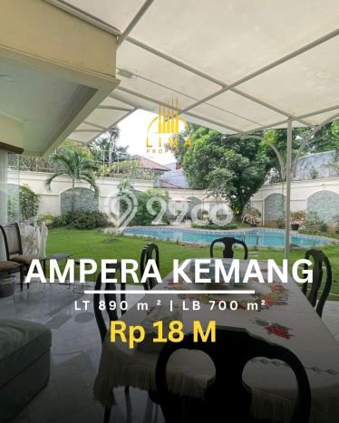 Jual Rumah Luas Elegan Dengan View Eksklusif di Ampera, Jakarta Selatan Jual Rumah Luas Elegan Dengan View Eksklusif di Ampera, Jakarta Selatan