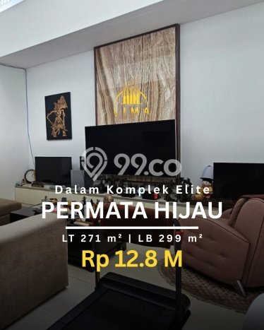Rumah Elit LB 299m2 Siap Pakai Desain Elegan di Permata Hijau, Jakarta Selatan Rumah Elit LB 299m2 Siap Pakai Desain Elegan di Permata Hijau, Jakarta Selatan