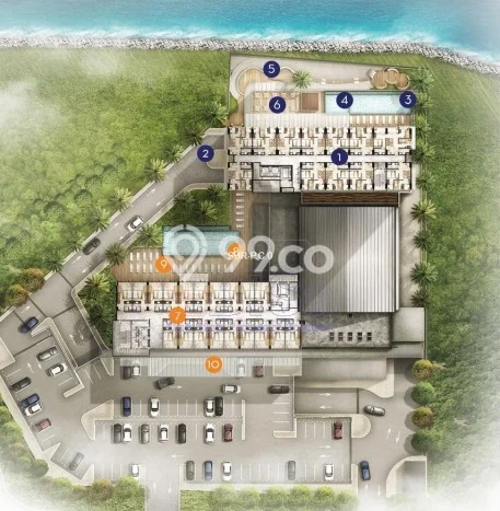 Apartemen Strategis Kawasan , 2 KT, Luas 45m2m² Apartemen Strategis Kawasan , 2 KT, Luas 45m2m²
