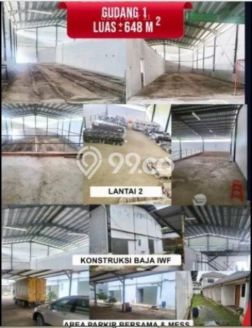 Unit Gudang Dijual di Parung Panjang Bogor Luas Bangunan 3710m2 Unit Gudang Dijual di Parung Panjang Bogor Luas Bangunan 3710m2