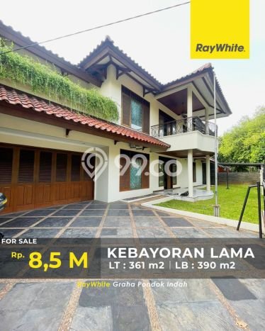 Siap Huni Hunian Elit 6 Kamar di Kebayoran Lama Dekat ke Mana Pun Siap Huni Hunian Elit 6 Kamar di Kebayoran Lama Dekat ke Mana Pun