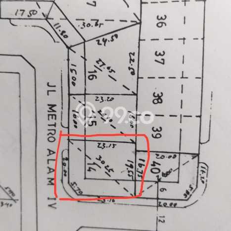 Tanah Kavling Dijual di Pondok Indah, Jakarta Selatan dengan Luas Tanah 449m2 Tanah Kavling Dijual di Pondok Indah, Jakarta Selatan dengan Luas Tanah 449m2