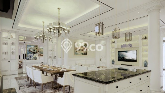 Ready to Use! Luxury House LT 380m2 Desain Elegan di Panglima Polim Ready to Use! Luxury House LT 380m2 Desain Elegan di Panglima Polim