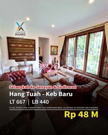 Hunian Eksklusif Siap Huni LT 667m2 di Kebayoran Baru, Jakarta Selatan Hunian Eksklusif Siap Huni LT 667m2 di Kebayoran Baru, Jakarta Selatan