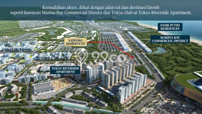 Rumah Minimalis 2 KT LT 50m2 di Pantai Indah Kapuk 2 Rumah Minimalis 2 KT LT 50m2 di Pantai Indah Kapuk 2