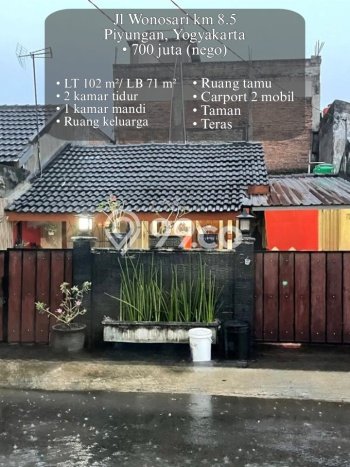 Rumah Modern Cantik 2 Kamar Siap Huni di Piyungan Rumah Modern Cantik 2 Kamar Siap Huni di Piyungan