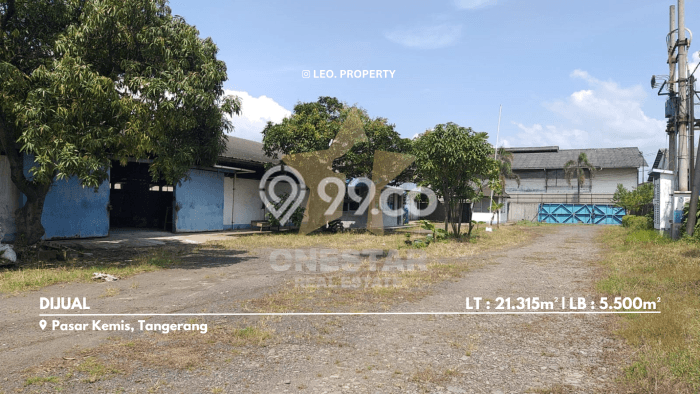 Gudang Area Strategis di Pasar Kemis, Luas 5500m², Jalan Utama Gudang Area Strategis di Pasar Kemis, Luas 5500m², Jalan Utama