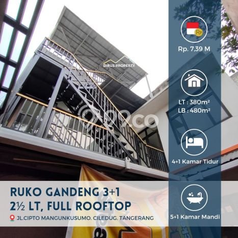 Area Ramai! Ruko Dijual di Ciledug untuk Bisnis Luas Bangunan 480m2 Area Ramai! Ruko Dijual di Ciledug untuk Bisnis Luas Bangunan 480m2