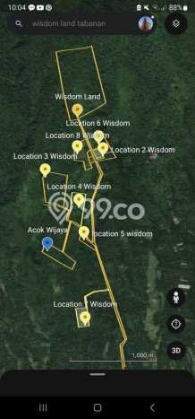 Tanah Kawasan , Luas 1000m2m², Akses Jalan Raya, Area Prospektif Tanah Kawasan , Luas 1000m2m², Akses Jalan Raya, Area Prospektif