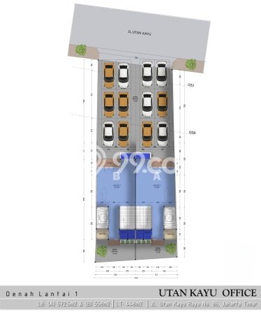 LOKASI STRATEGIS! Kantor di , Luas 572m2m², Jalan Utama LOKASI STRATEGIS! Kantor di , Luas 572m2m², Jalan Utama