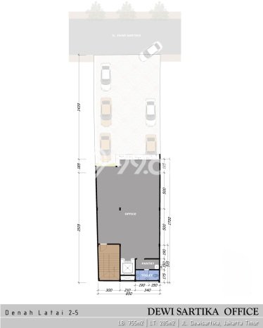 Kantor Kawasan , Luas 755m2m², Lokasi Strategis Kantor Kawasan , Luas 755m2m², Lokasi Strategis