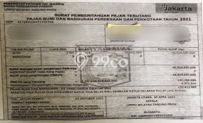 Dijual Tanah Lokasi Sunter, Jakarta Utara Seluas 2365m2 Dijual Tanah Lokasi Sunter, Jakarta Utara Seluas 2365m2