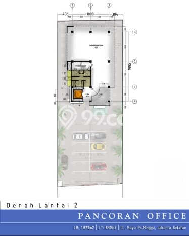 PRIME LOCATION! Kantor di Pasar Minggu, Luas 1829m2m², Kawasan Komersial, Lokasi Premium PRIME LOCATION! Kantor di Pasar Minggu, Luas 1829m2m², Kawasan Komersial, Lokasi Premium