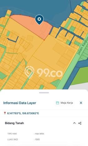 Tanah Dijual di Jakarta Utara Seluas 6500m2 Strategis Tanah Dijual di Jakarta Utara Seluas 6500m2 Strategis